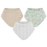 Cove Beach Life Cotton Bandana Baby Bib (3 Pack)