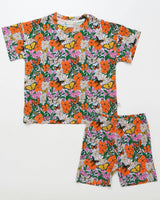 Butterfly Garden Biker Short Set