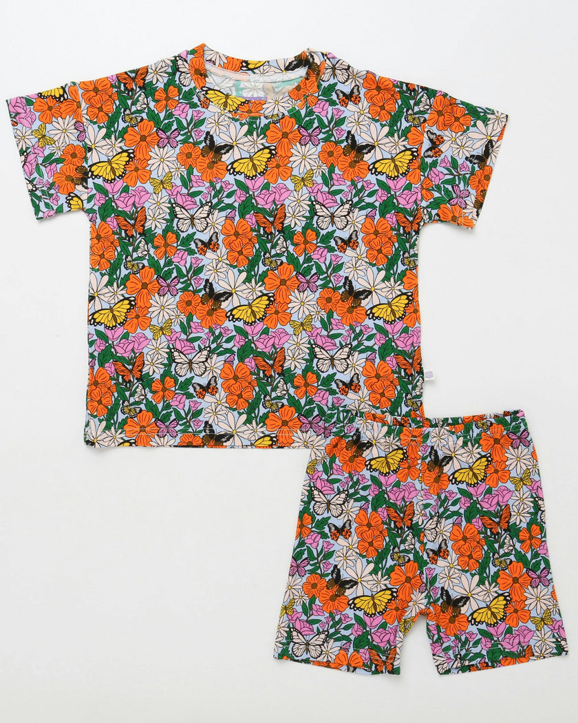 Butterfly Garden Biker Short Set (FINAL SALE)