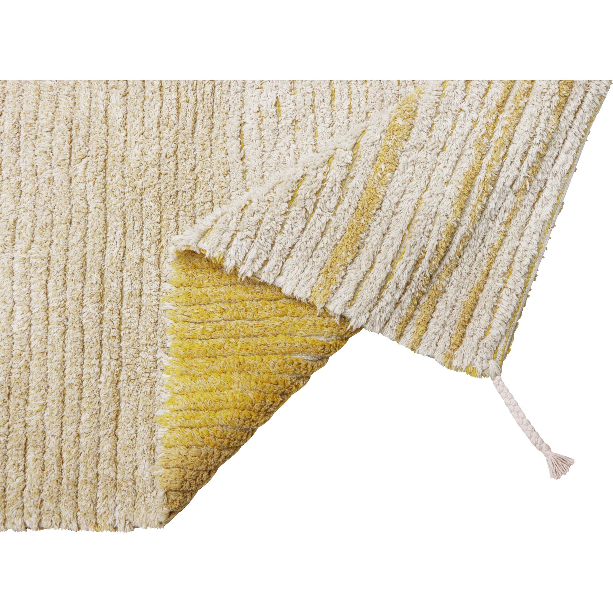 Twin Reversible Rug, Yellow