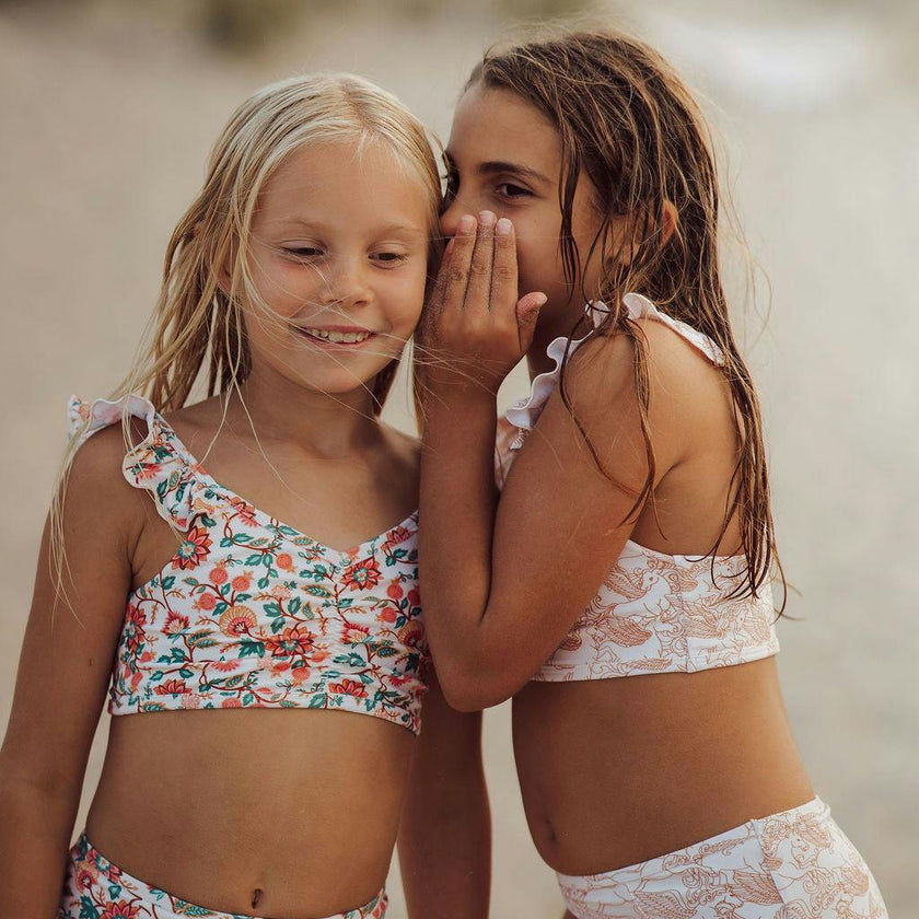 Ruffle 2 Piece Bikini | UPF + Recycled - In Bloom