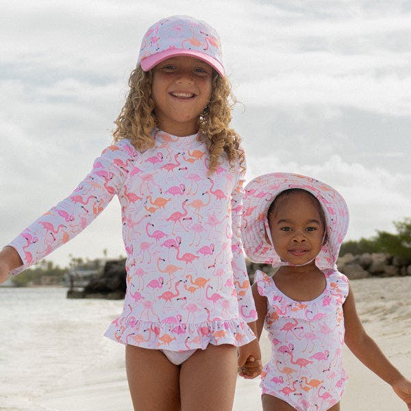 (New) UPF 50+ Ruffle Rash Guard