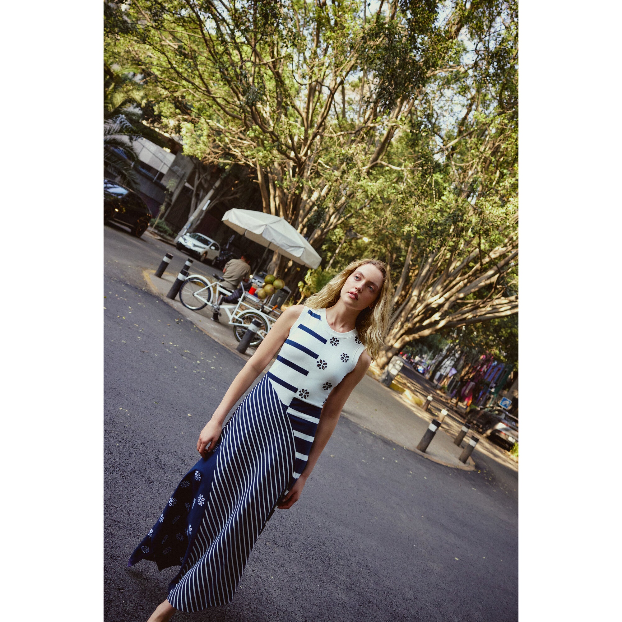 Cassidy Dress, Stripes