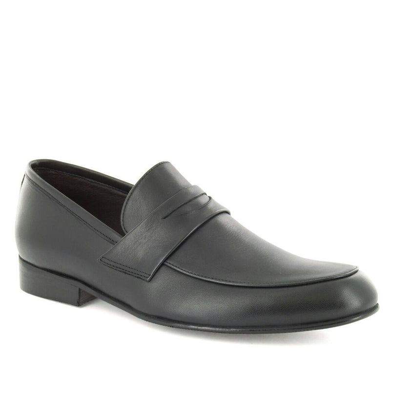 Ceremony Smooth Leather Loafer, Black