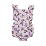 Bubble Romper in Roller Skates