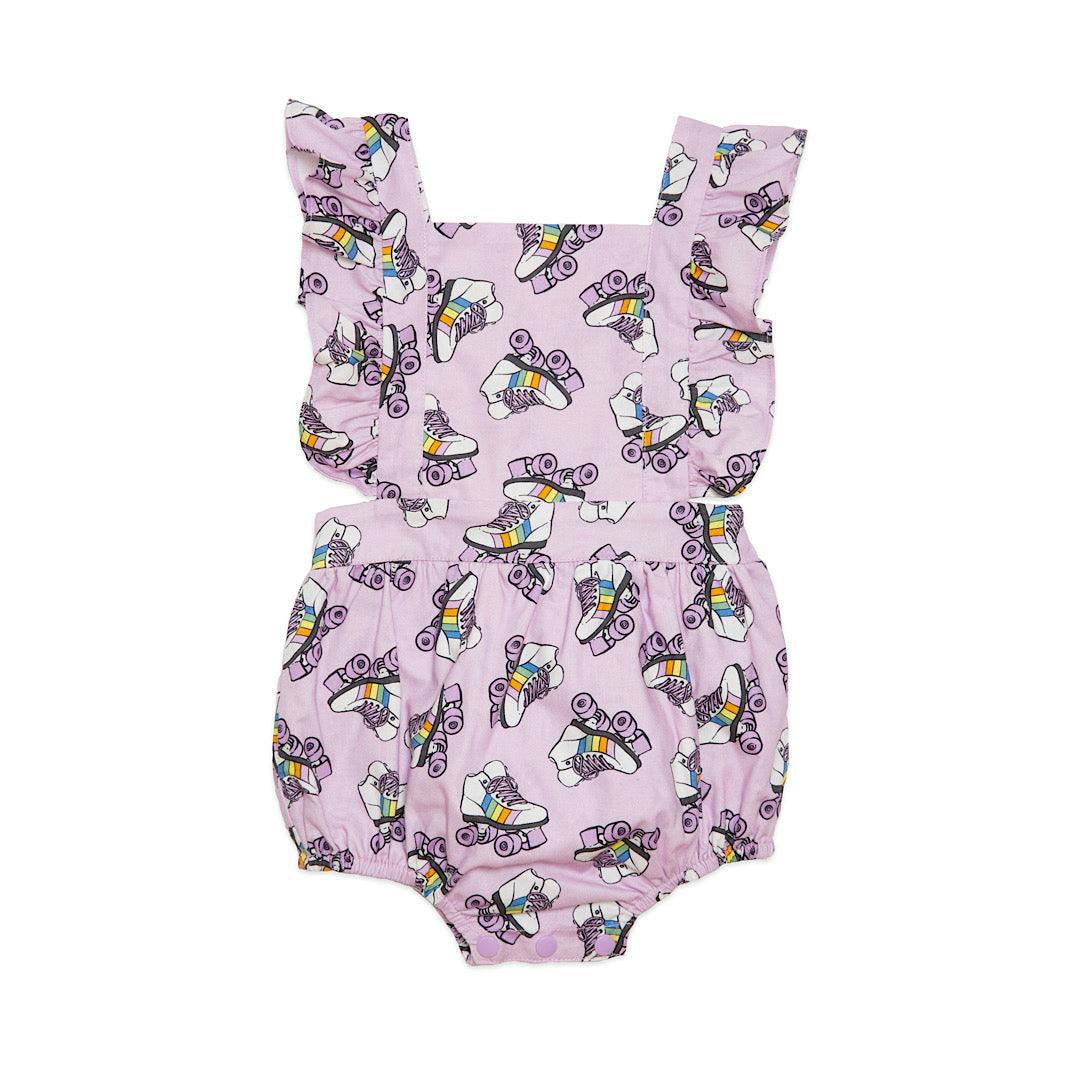Bubble Romper in Roller Skates