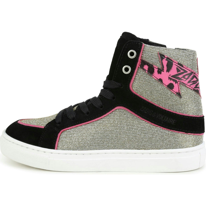 ZADIG & VOLTAIRE Iconic Flash High-Top Sneakers