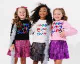 Happy Everything Tinsel Sweater