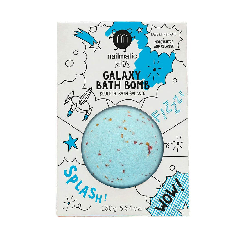 Bath Bomb for Kids GALAXY COMET Red Flakes