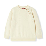 Snow Knit Popcorn Sweater