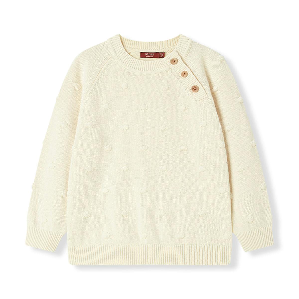 Snow Knit Popcorn Sweater