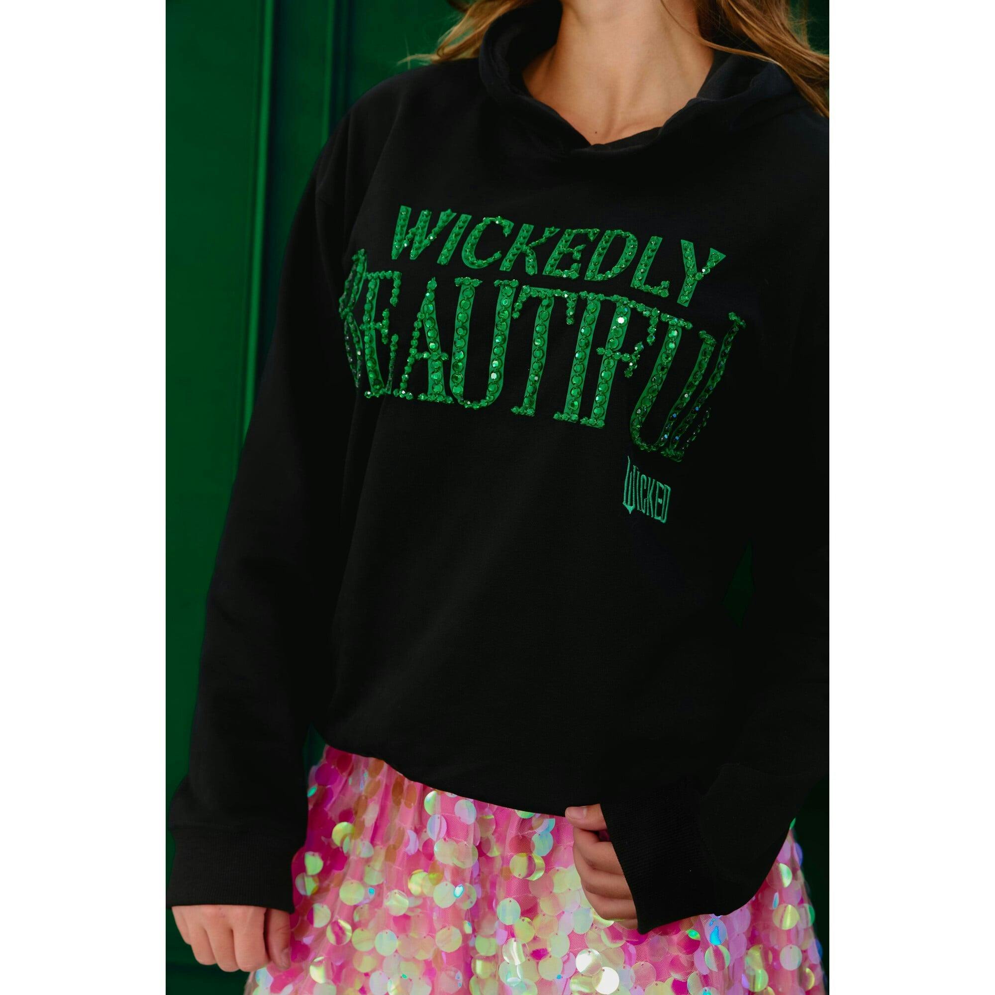Wickedly Beautiful Hoodie Black