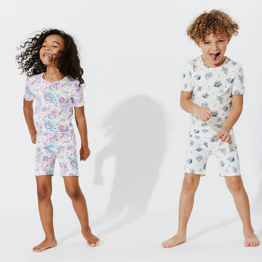 Bamboo Kids Pajama Short Set