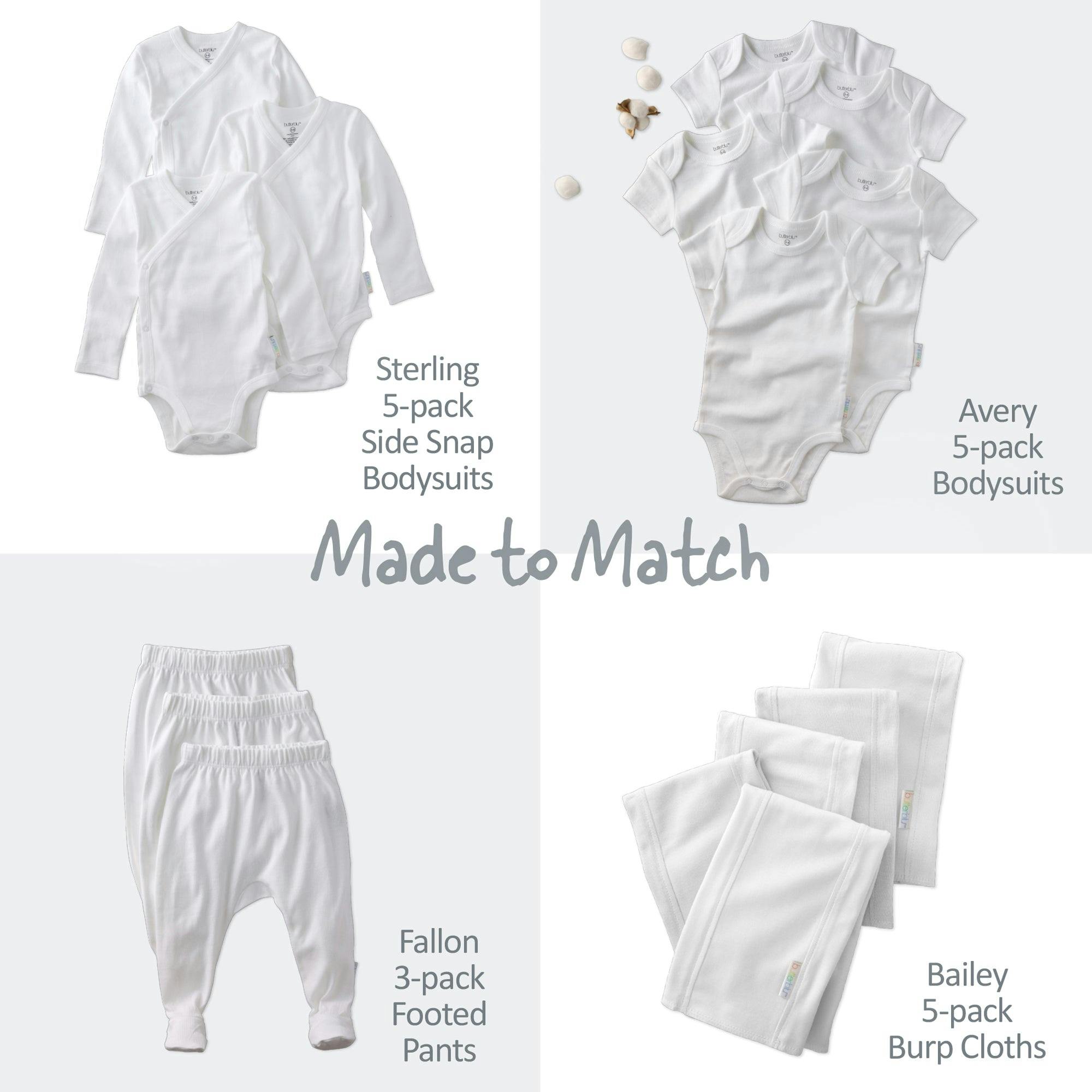 BLAKE 10-Pack Long Sleeve Bodysuit