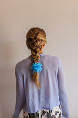 NEON MIDI ORGANZA SCRUNCHIE