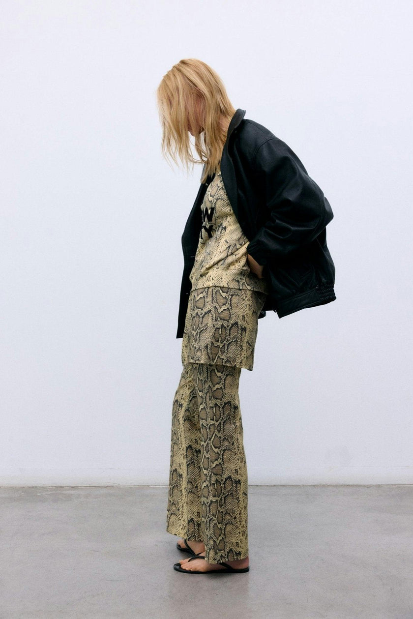 Nettle Woman Pant Nettle Print
