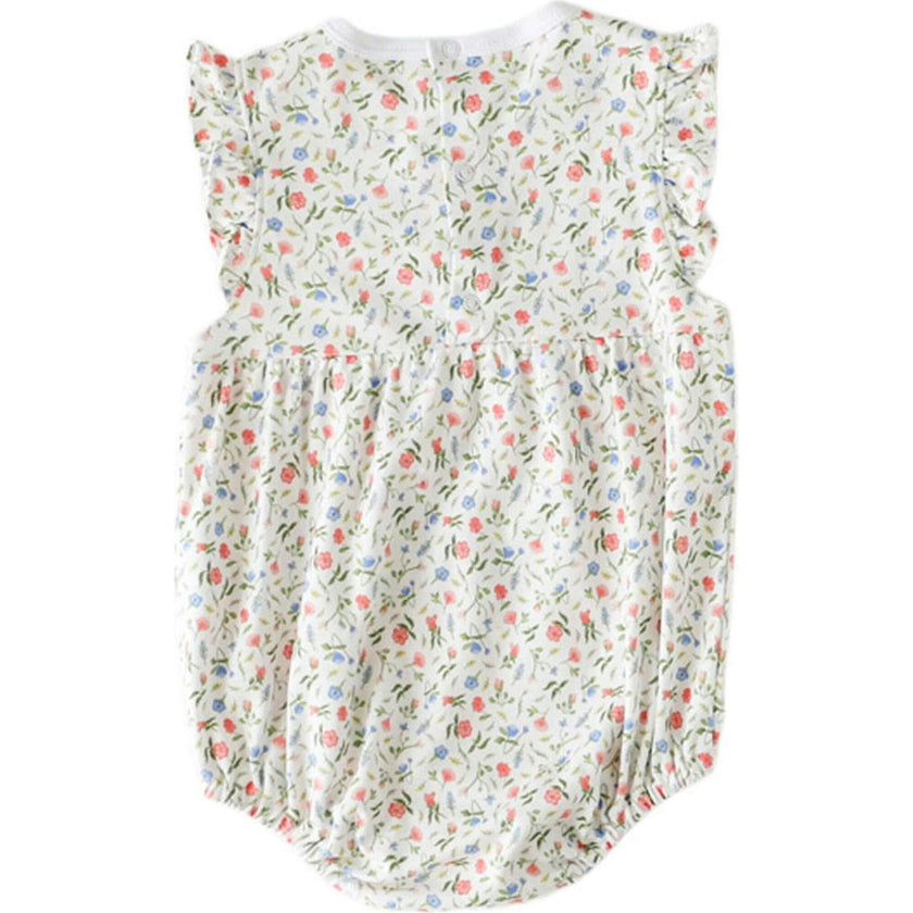 Pink Madison Smocked Bubble