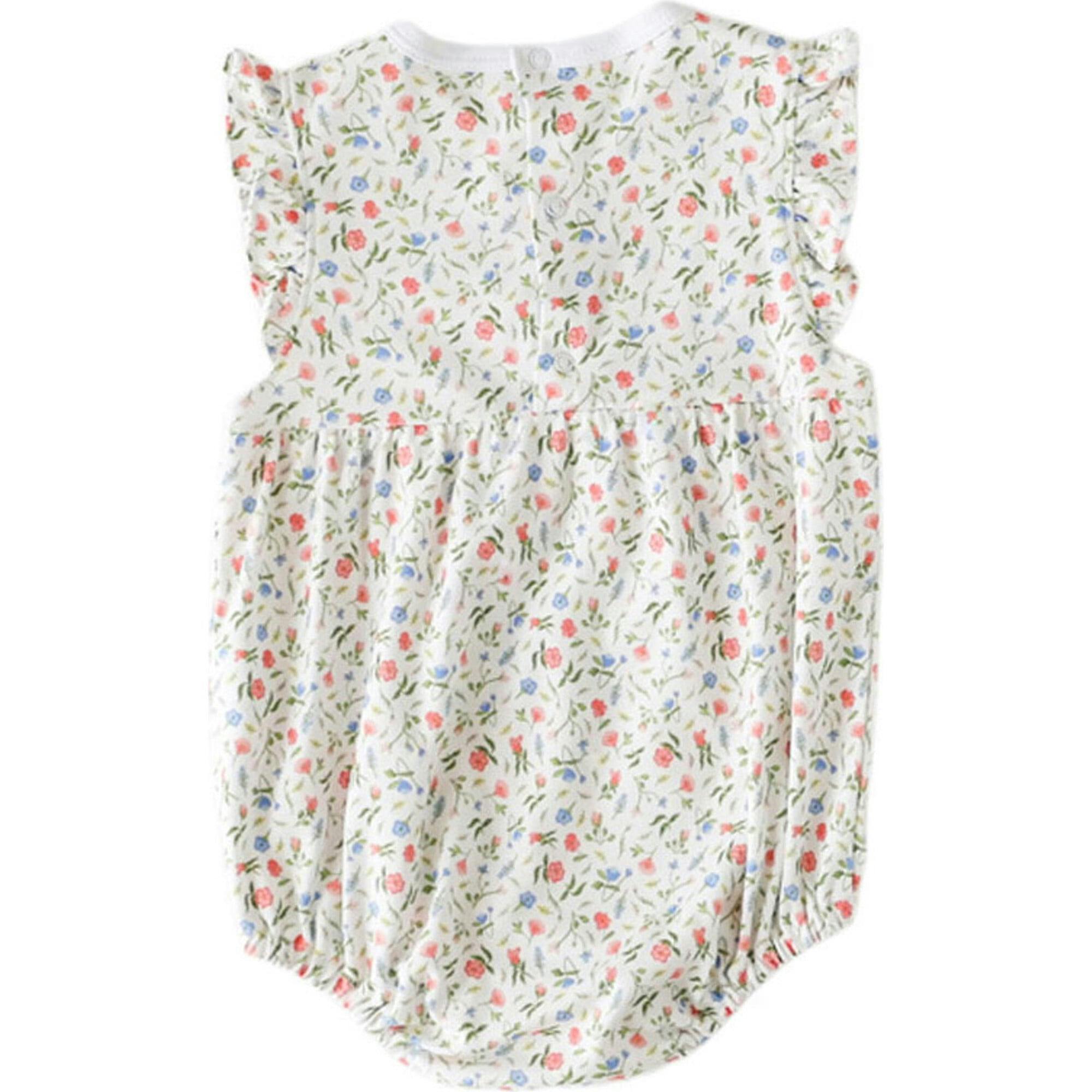 Pink Madison Smocked Bubble