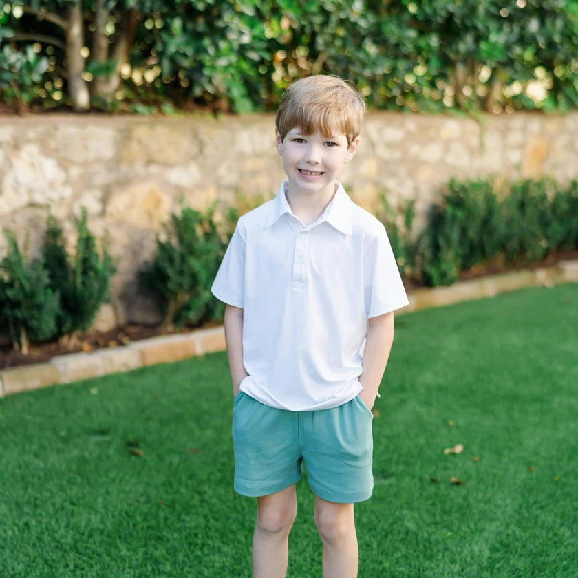 Sawyer Boys' Play Shorts Spruce Green