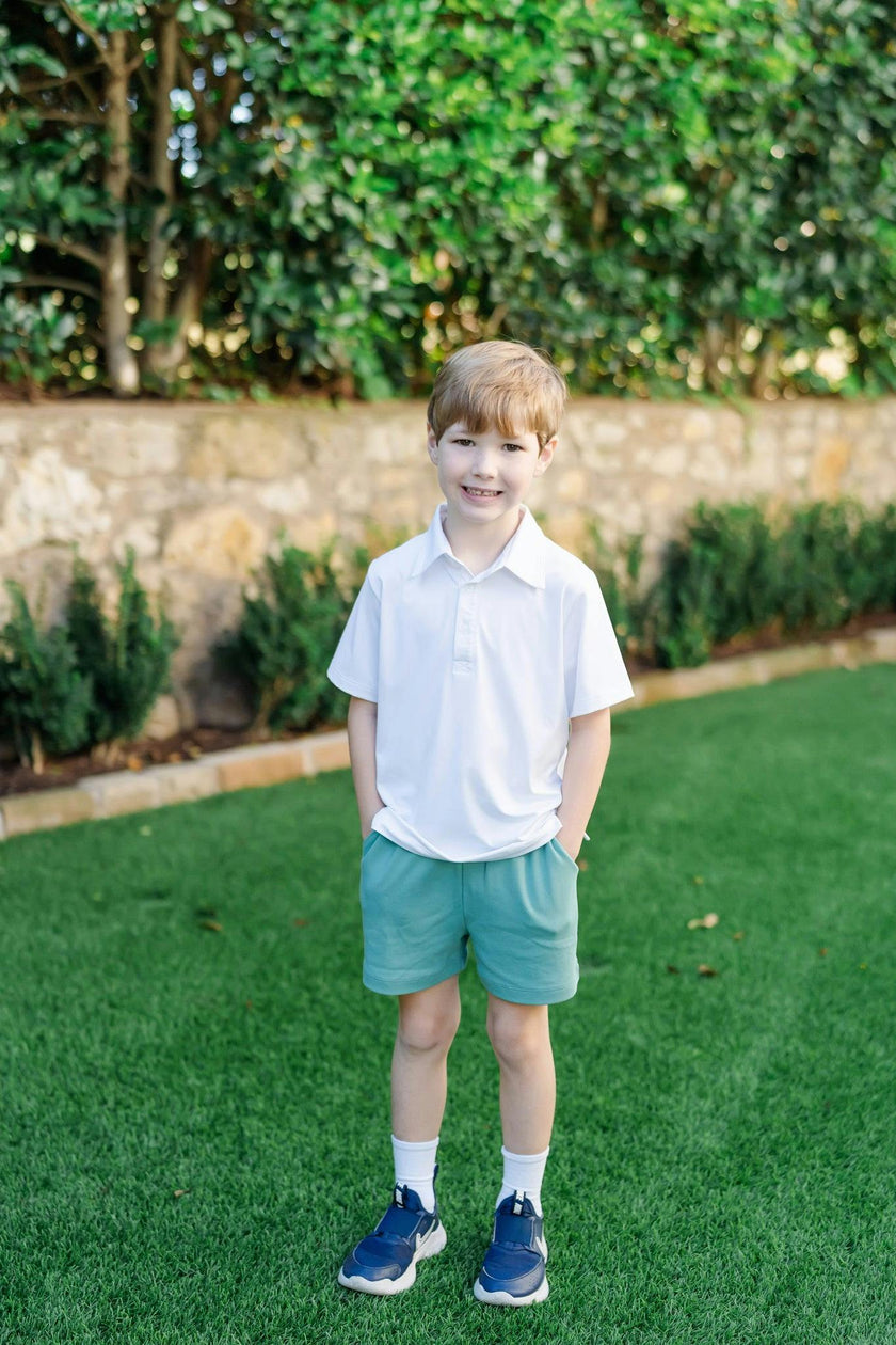 Sawyer Boys' Play Shorts Spruce Green