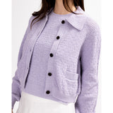 Veronica Cardigan, Purple