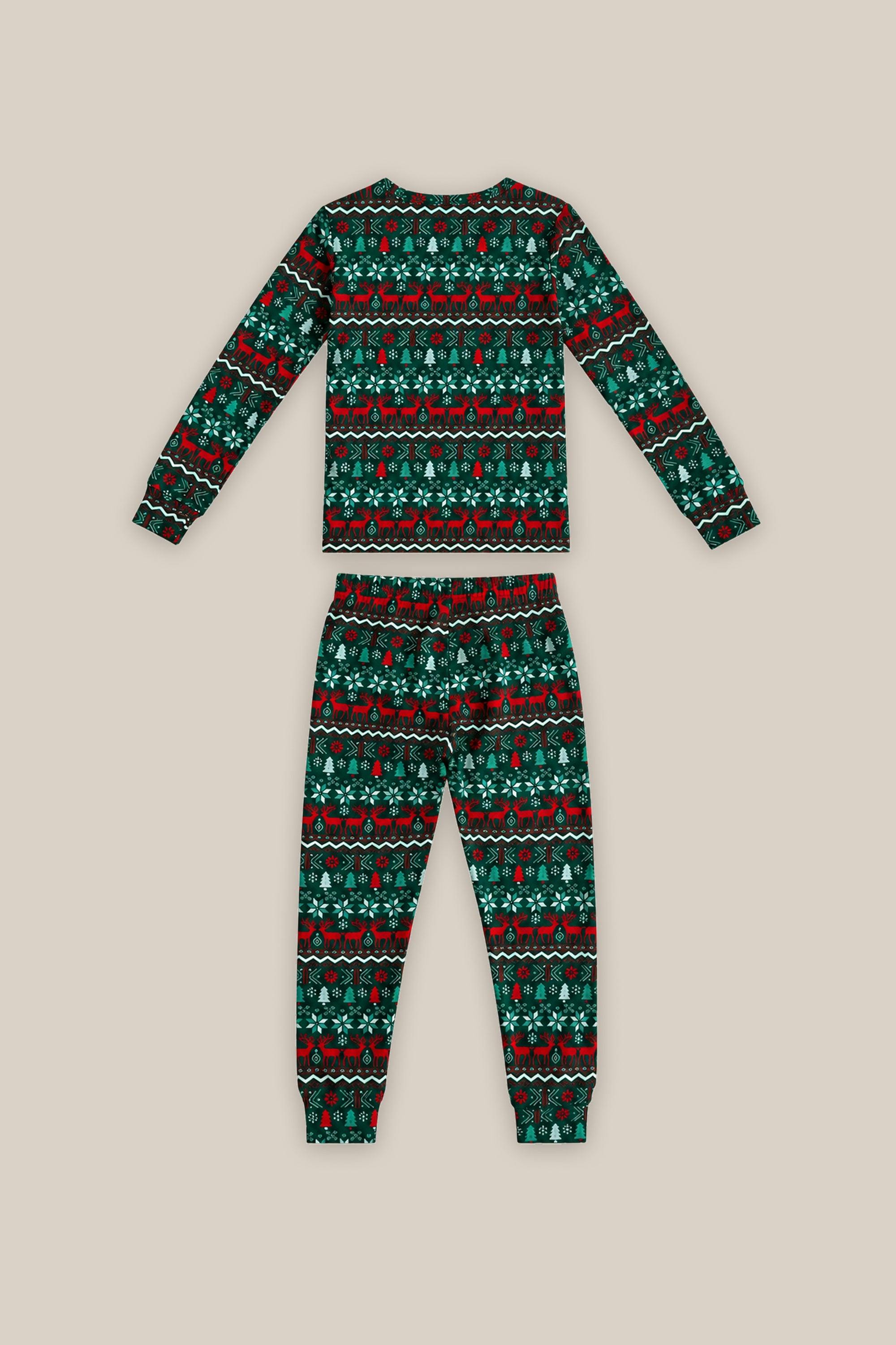 Kids So Soft Pajama Set in Alpine Noel