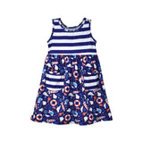UPF 50+ Dahlia Sleeveless Tee Dress w/ Pockets