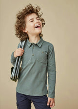 Long Sleeve Polo Shirt