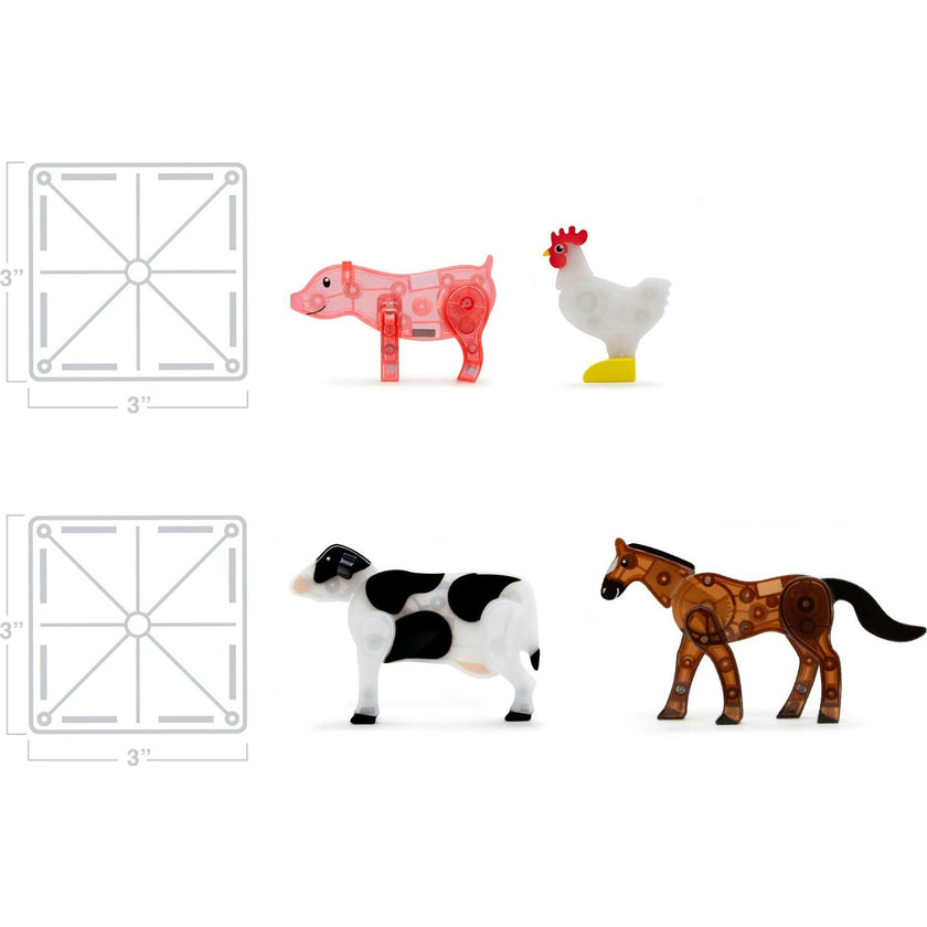 Magna-Tiles Farm Animals 25pc Set