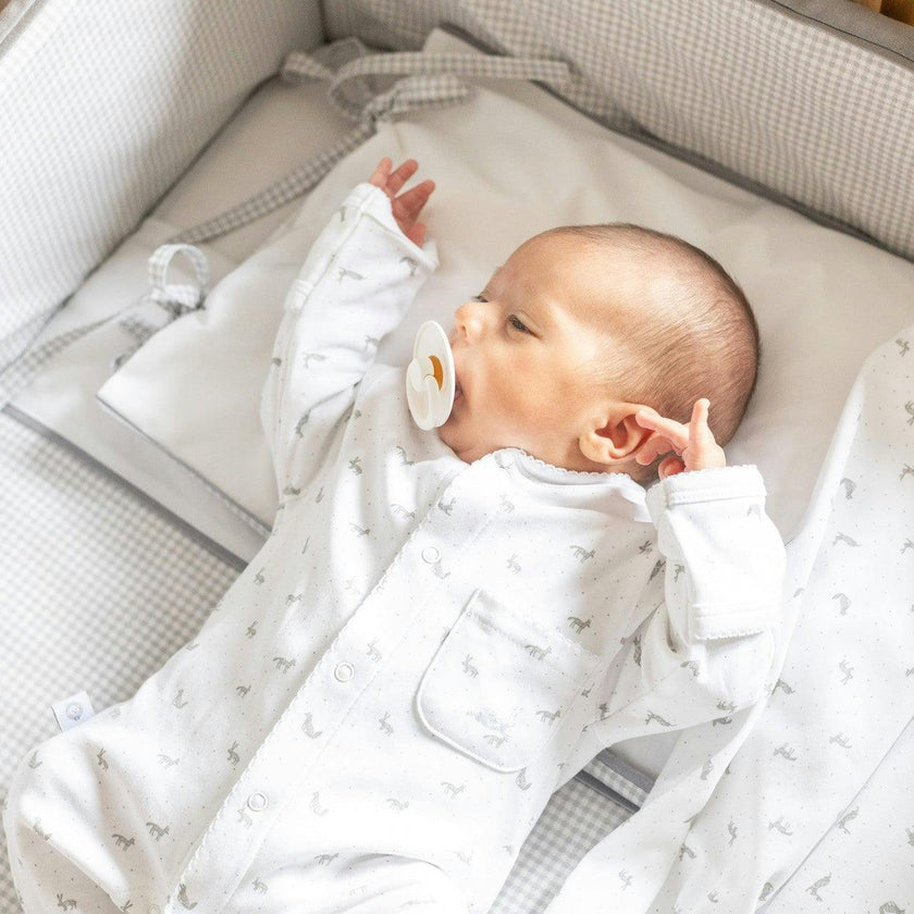 Little Gray Rabbits Pima Baby Pajama
