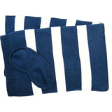 Xoxo Reversible Stripes Blanket Travel Set