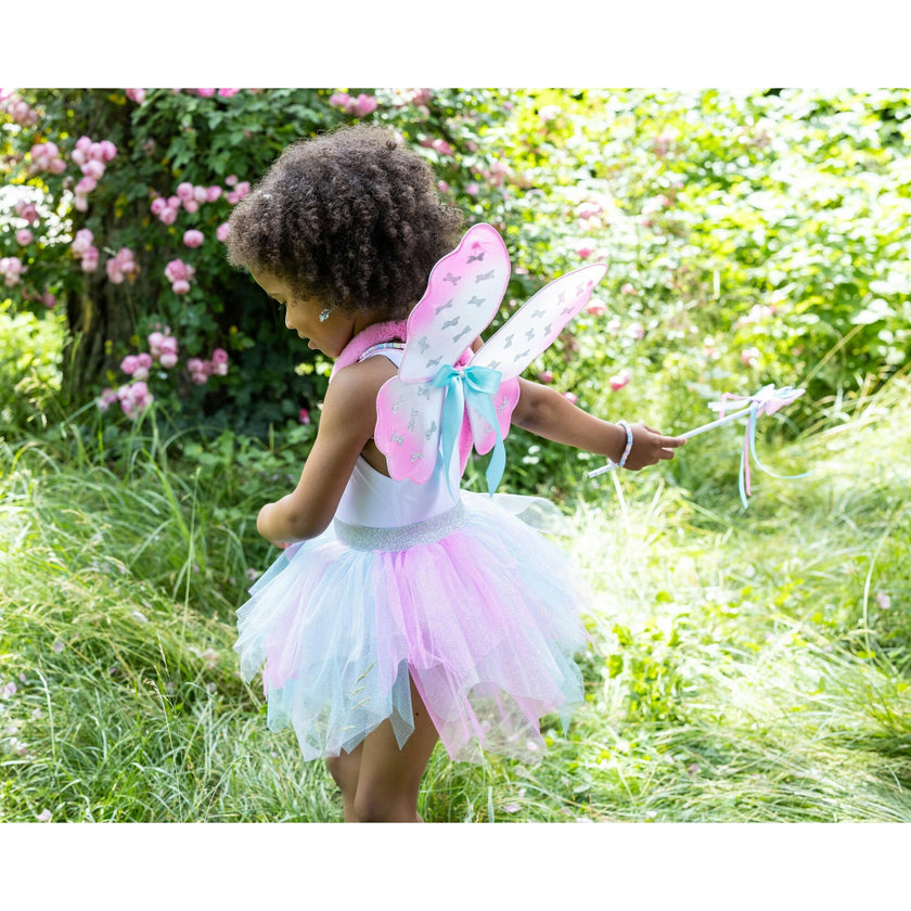 Think Mint Pink Skirt, Wings & Wand