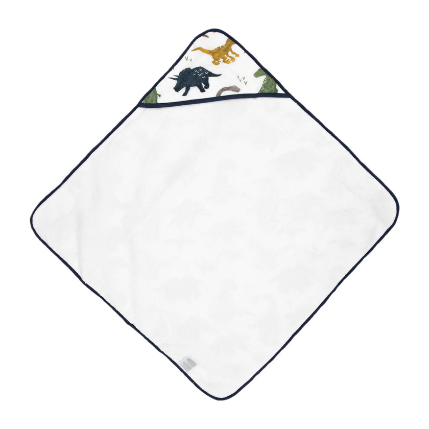 Infant Hooded Towel - Dino Friends