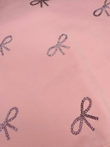 Pretty in Crystal Bows Short Set