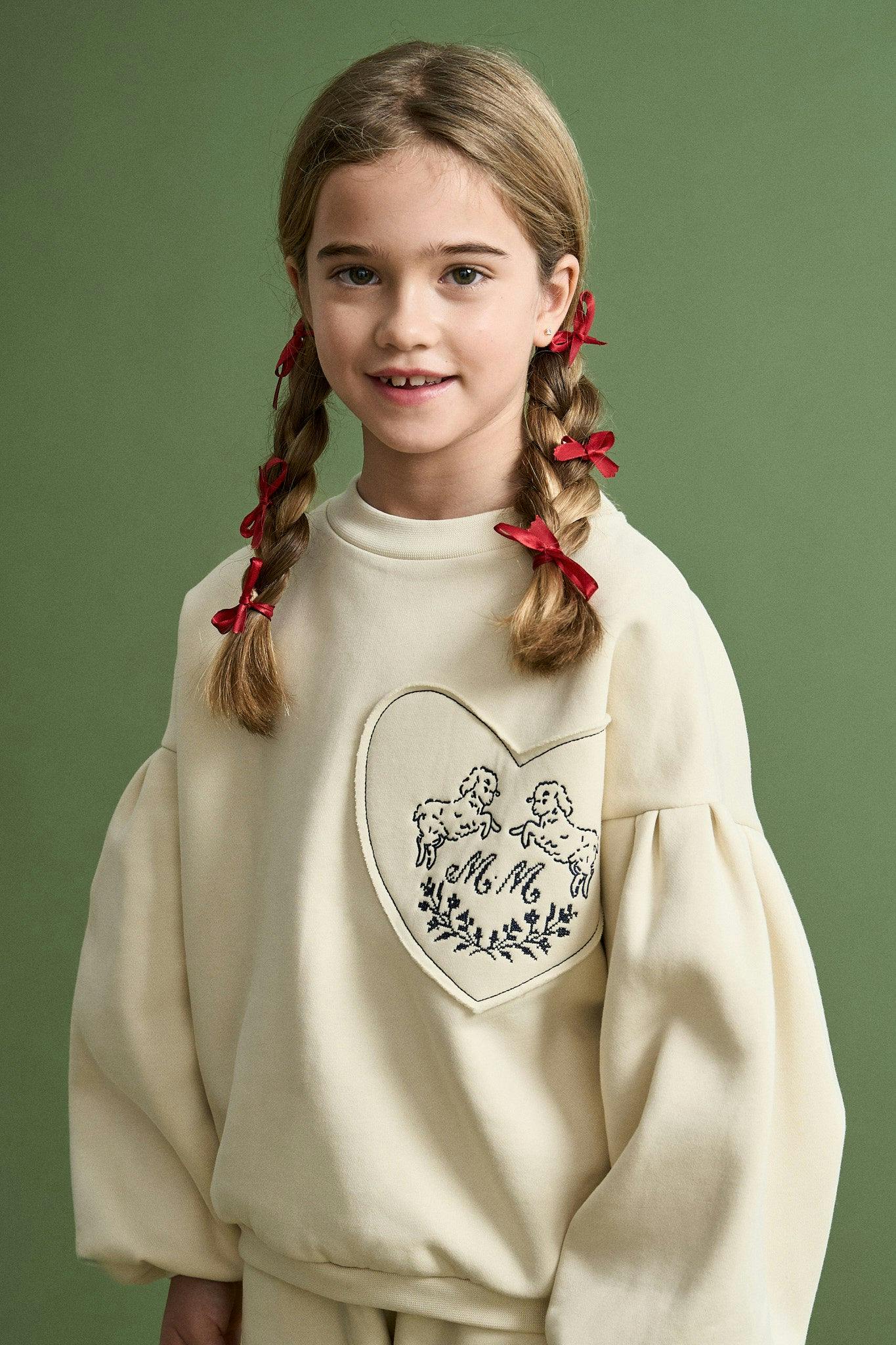 OVEJAS SWEATSHIRT ANGORA