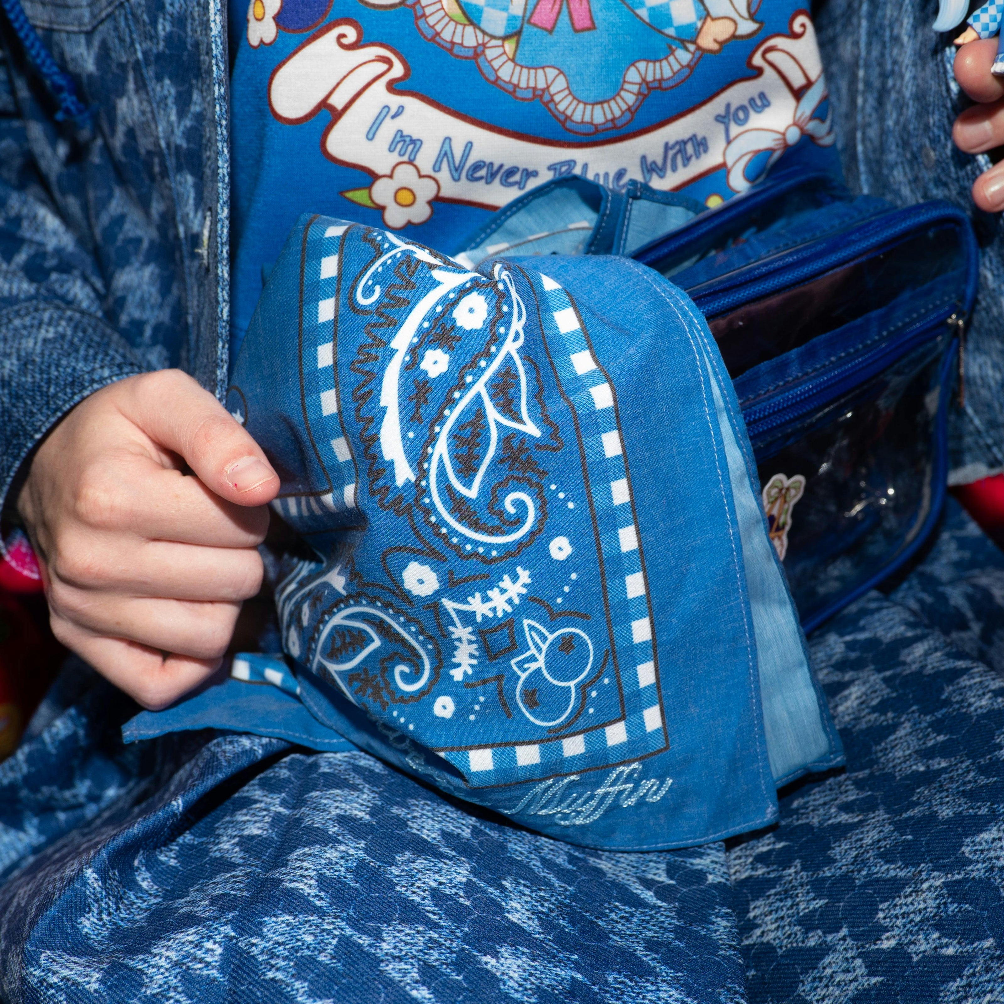 LOL Surprise! x Strawberry Shortcake Blueberry Muffin Bandana