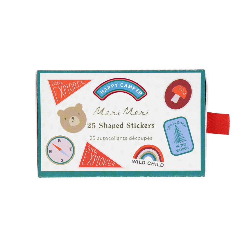 Outdoor Adventures Shaped Stickers