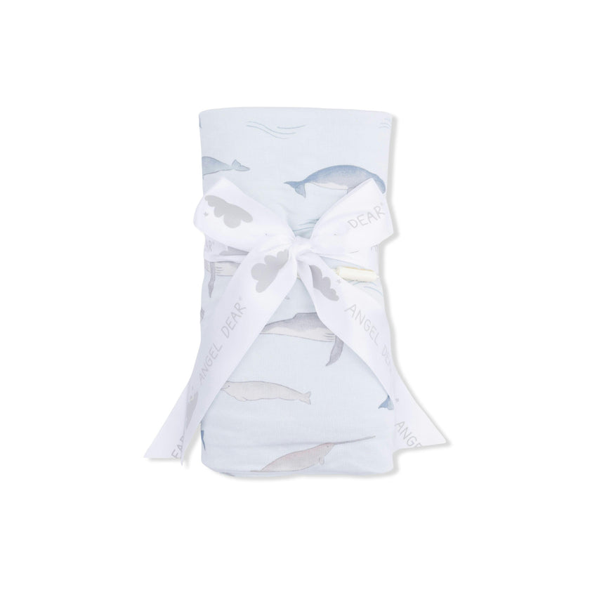 Little Whales - Swaddle Blanket
