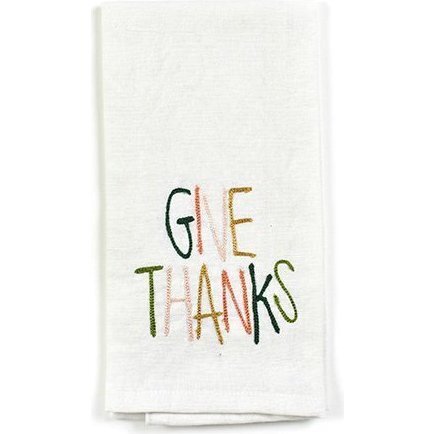 Small Give Thanks Hand Towel