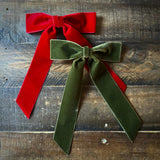 Mademoiselle Velvet Bow