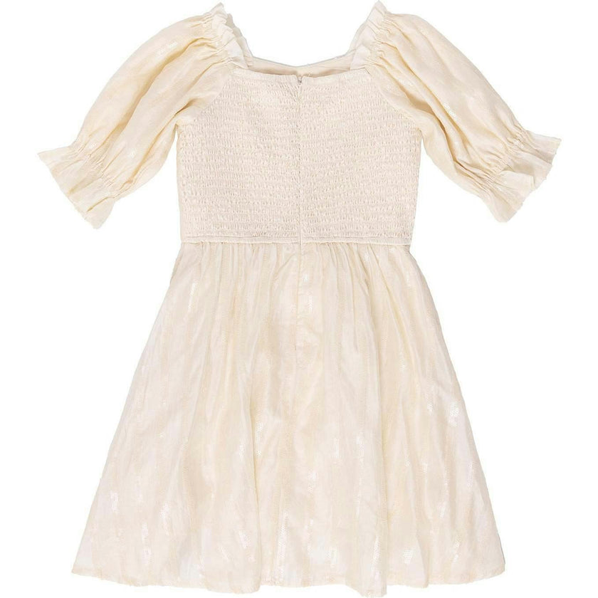 Mini Tindra Dress in Cream Sequin