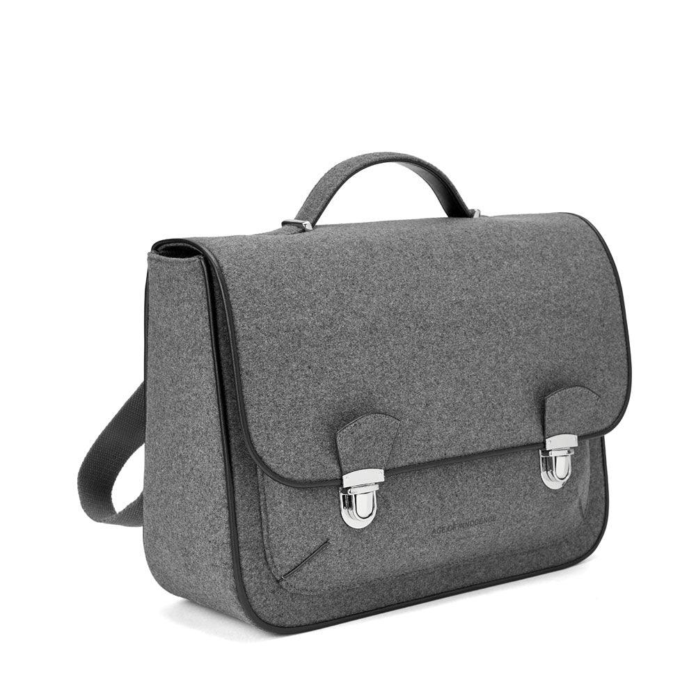 Boston Wool School Bag