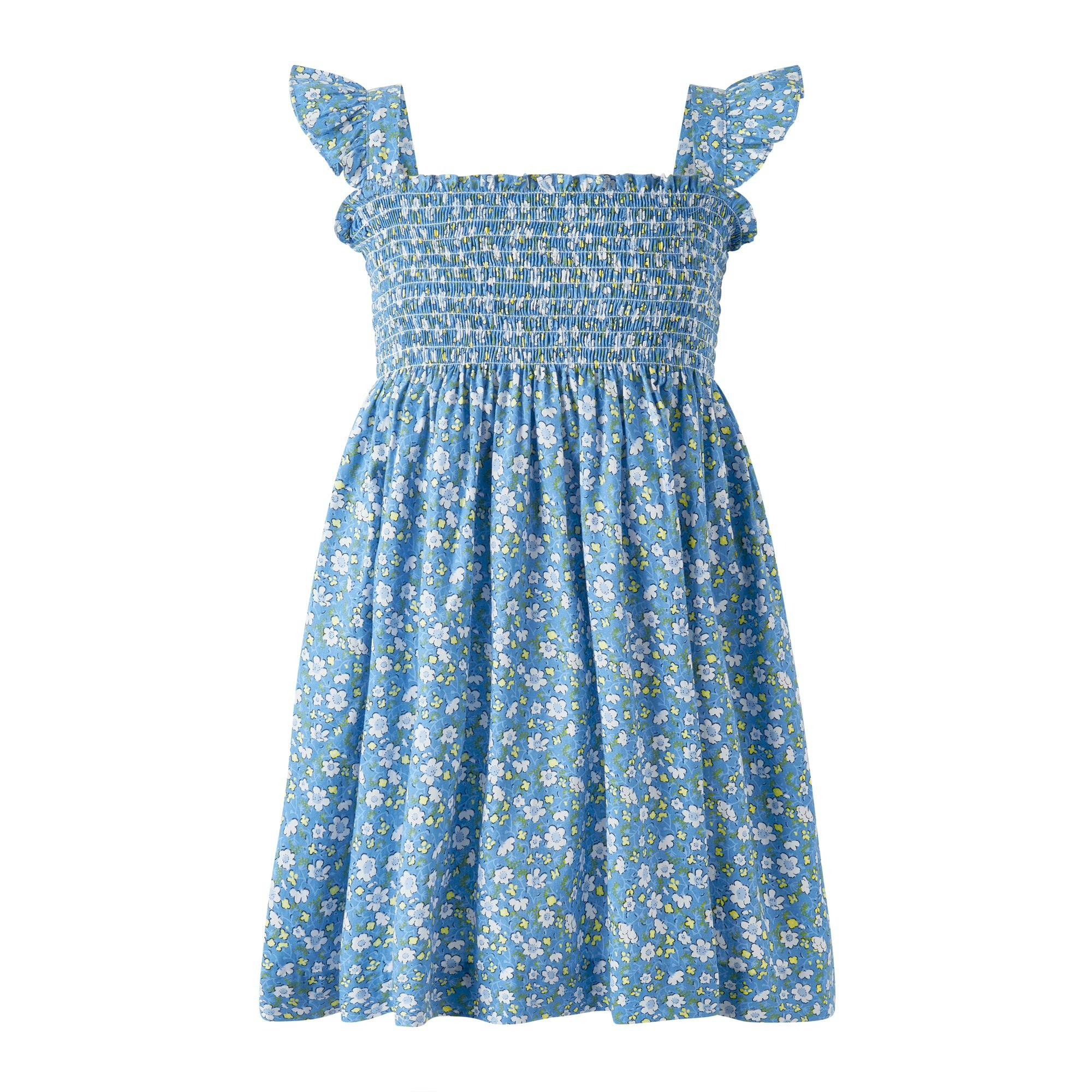 Ditsy Daisy Ruched Dress