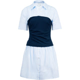 Leanne Dress, Blue