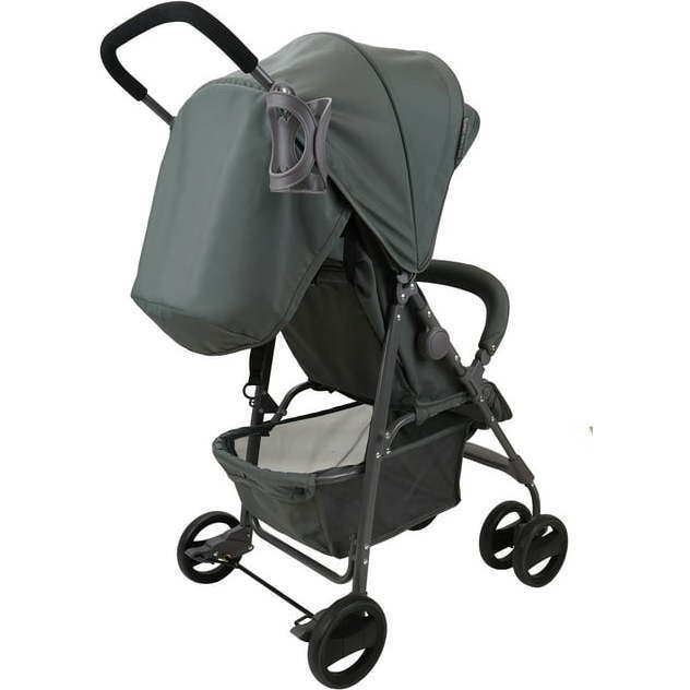 Kids Lightweight Stroller With Extra-Large Canopy - Storage Basket