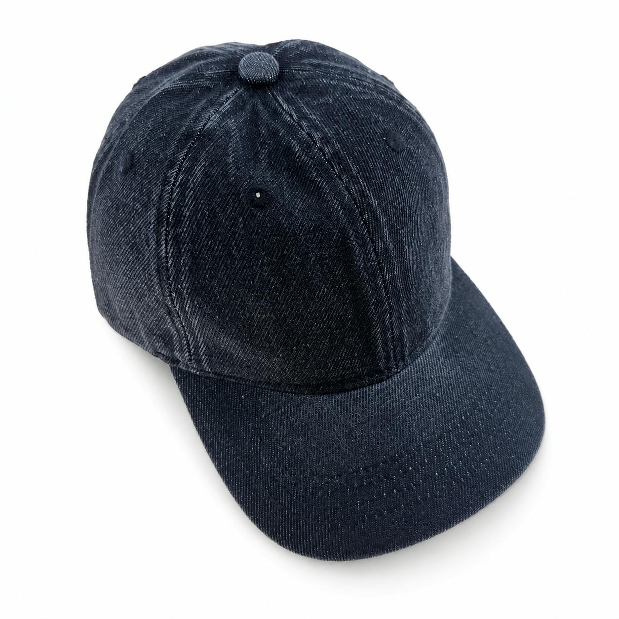 Vintage Wash Denim Baseball Cap for Older Kids