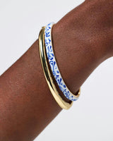 Cuff Bracelet - Arlo Marble Blue