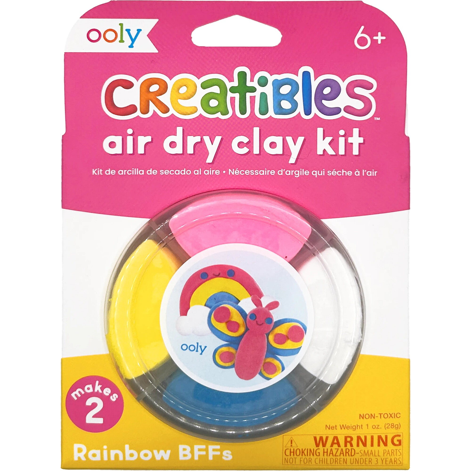 Creatibles Air Dry Clay Rainbow BFF