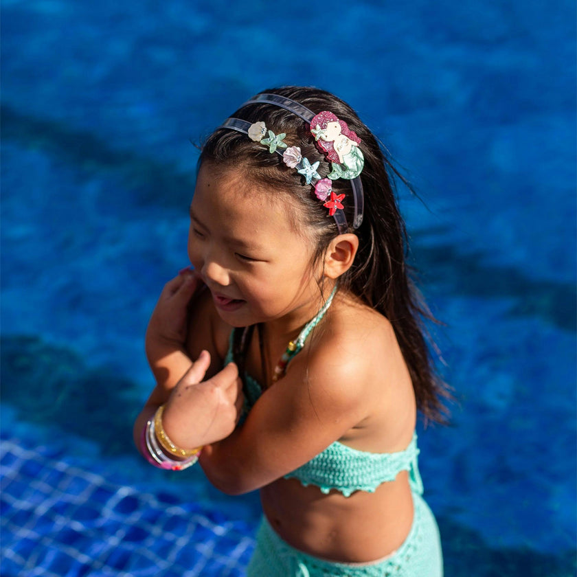 Seashells Pearlized Headband -SUM