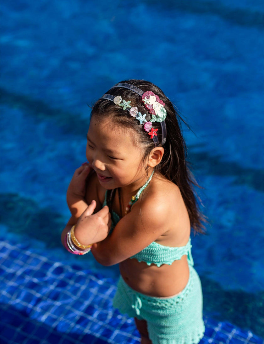 Seashells Pearlized Headband